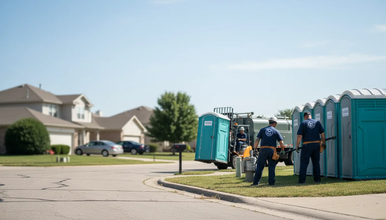 Porta Potty Rental in Shacklefords, VA near me